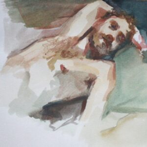 Guru in watercolors