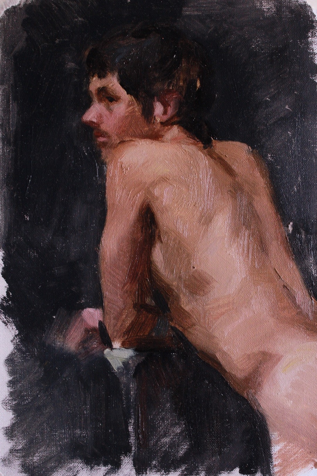 Miguel's back, obra de Sofía Centurión
