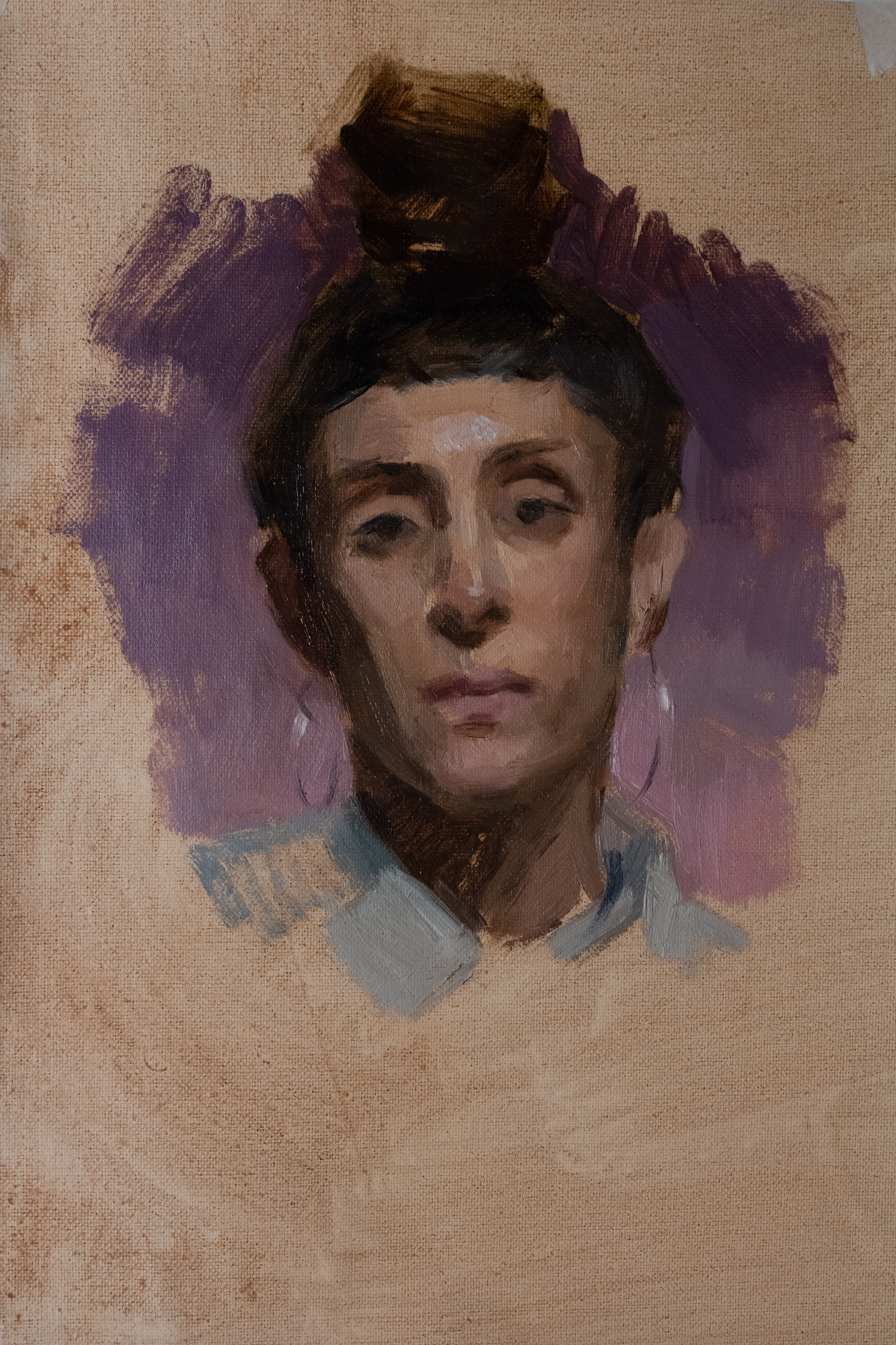 Sketch alla prima, obra de Sofía Centurión