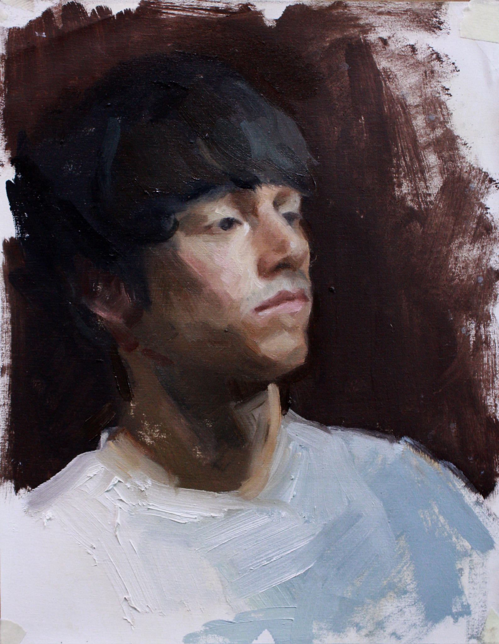 The young guy, obra de Sofía Centurión