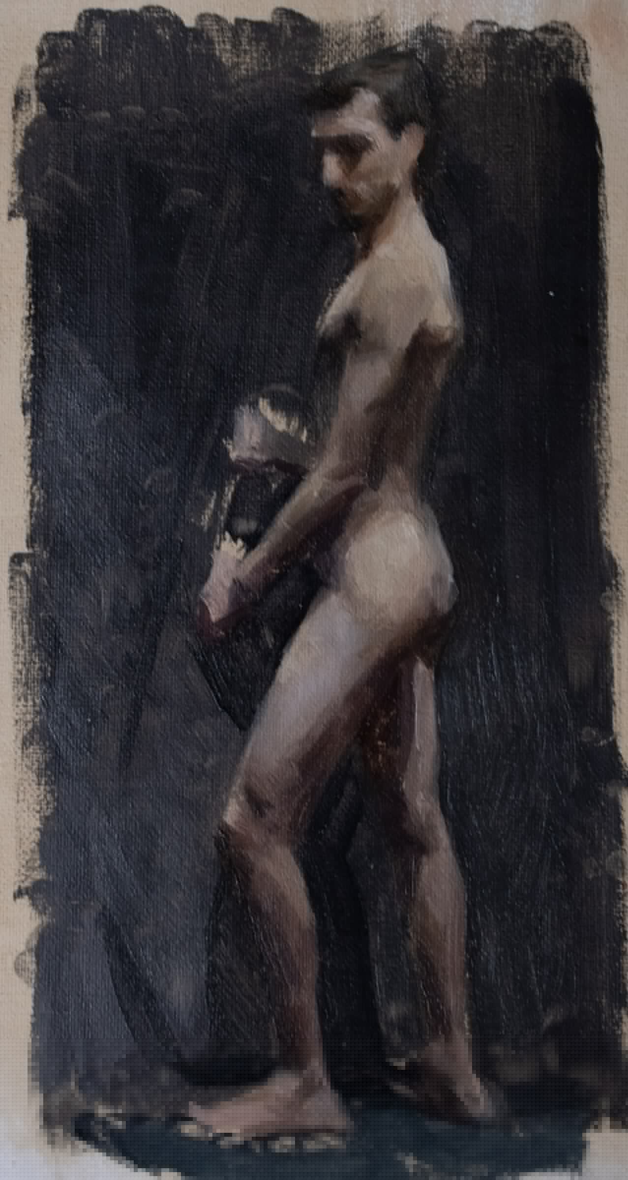 Color Study for Nahuel, Lead White, obra de Sofía Centurión